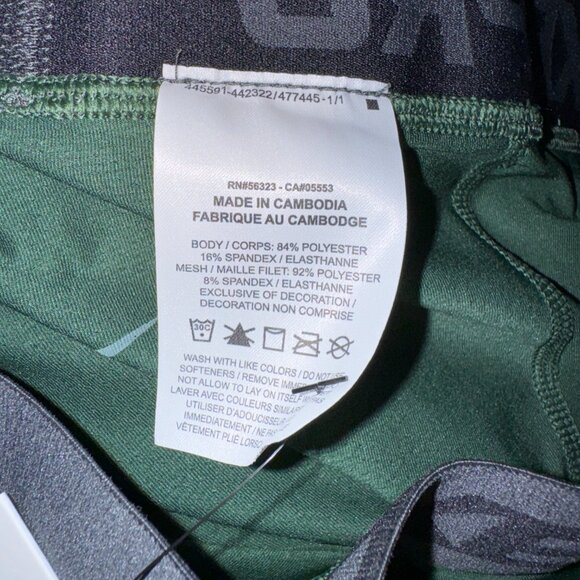 Nike Pro NBA Compression 3/4 Pants Team Issue Dri-FIT Green DN1547-323 - Picture 10 of 14